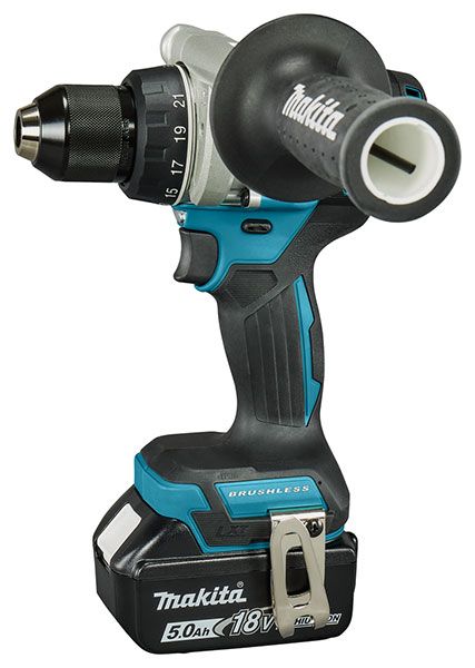 Makita DDF492RTJ met zijhandgreep