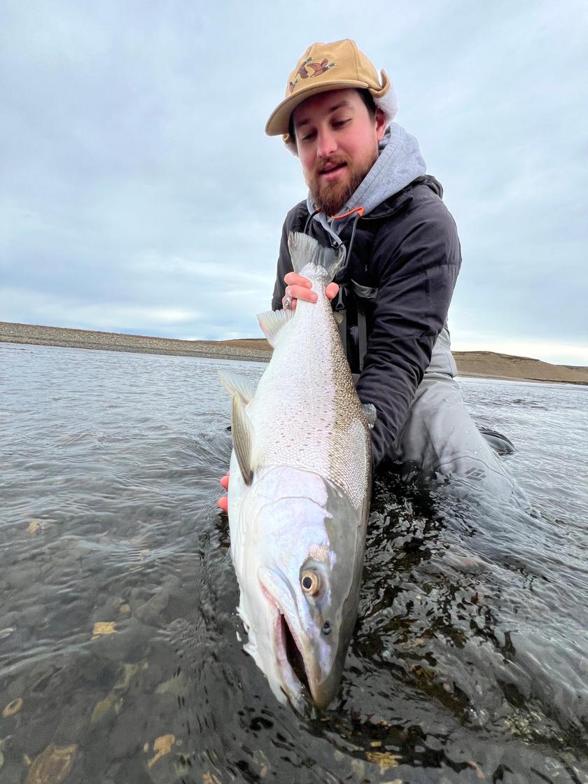 Sea Trout caught at Estancia Maria Behety