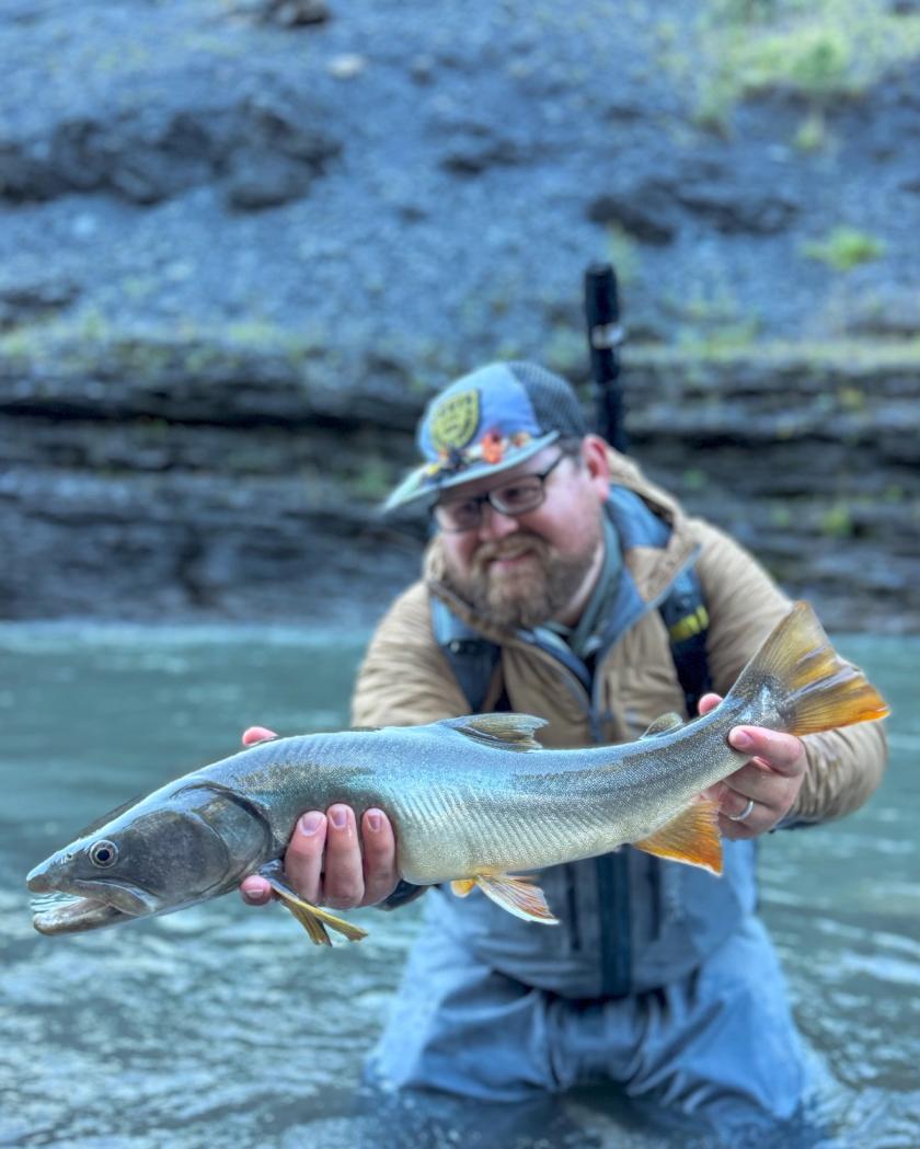 Bull Trout caught near Alberta, Canada
