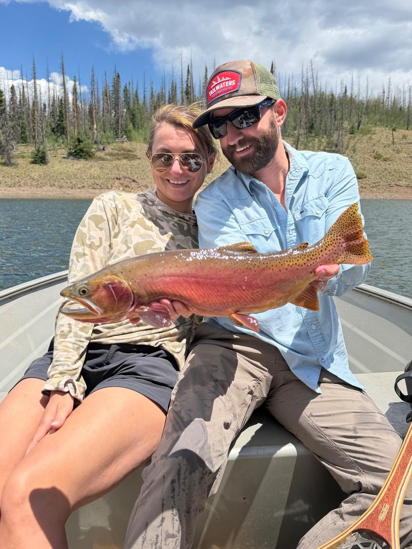 Rio Grande Cutthroat caught near Creede, CO