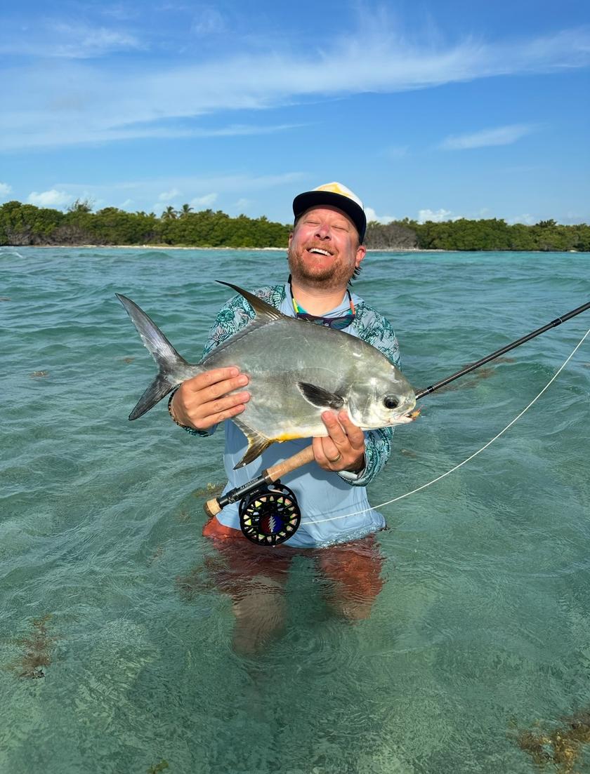 Permit caught at Palometa Club