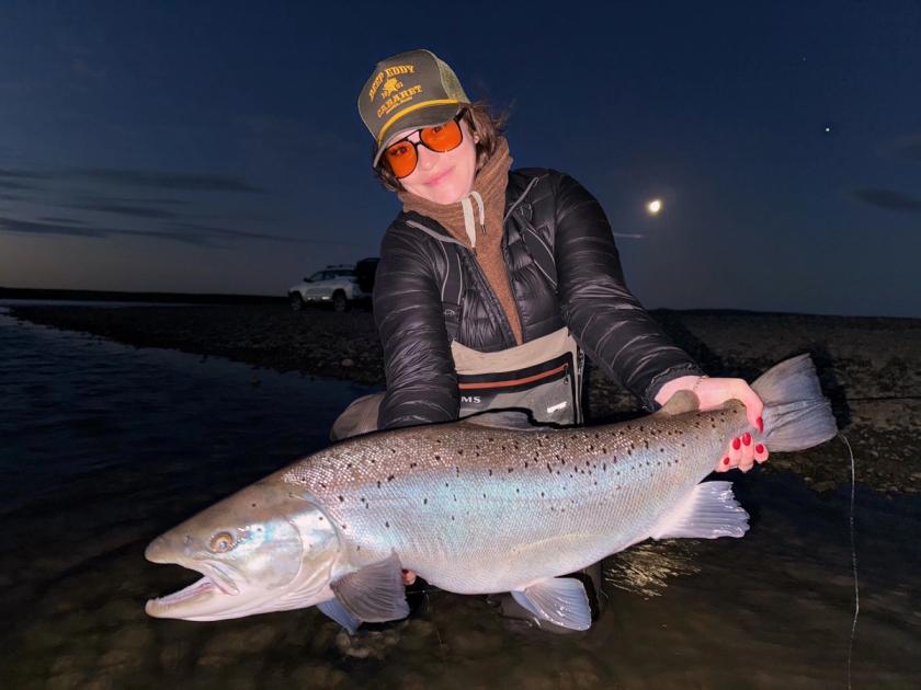 Sea Trout caught at Estancia Maria Behety