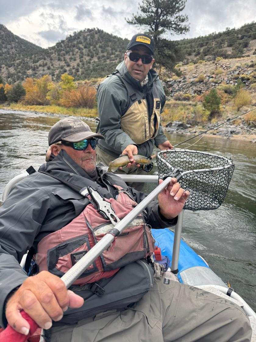 Brown Trout caught near Salida, Colorado