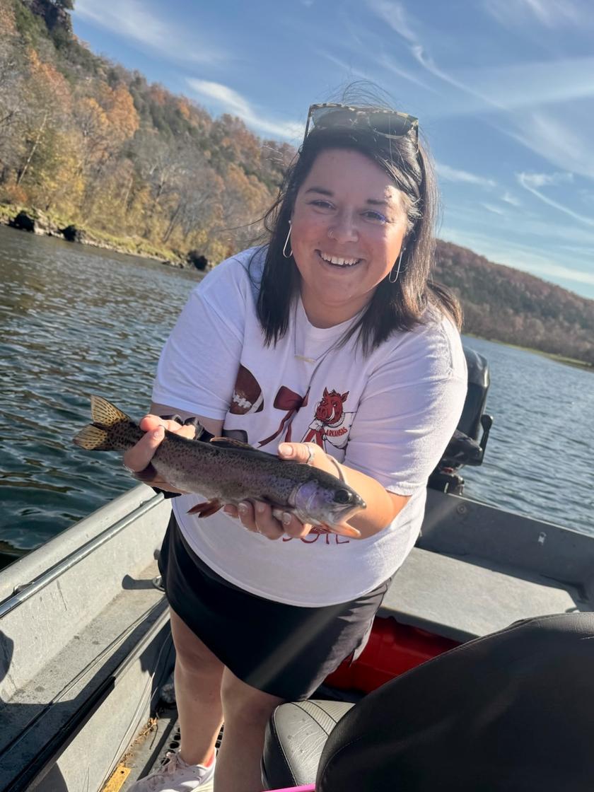 Rainbow Trout caught at White River Trout Club