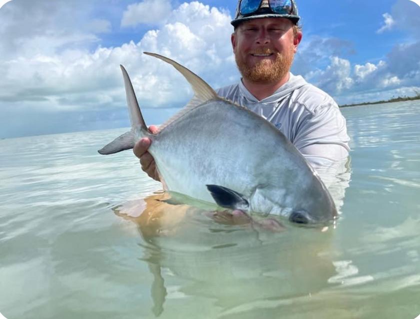 Permit caught at Palometa Club