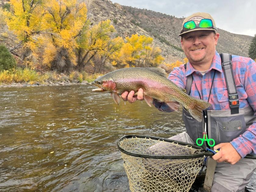 Rainbow Trout caught near Eagle River