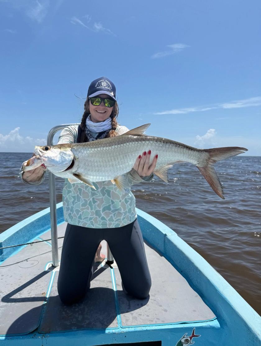 Tarpon caught at Palometa Club