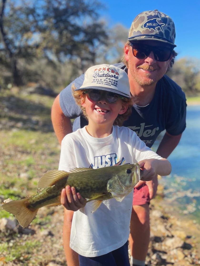 Largemouth Bass caught near Howey Ranch, Brownwood