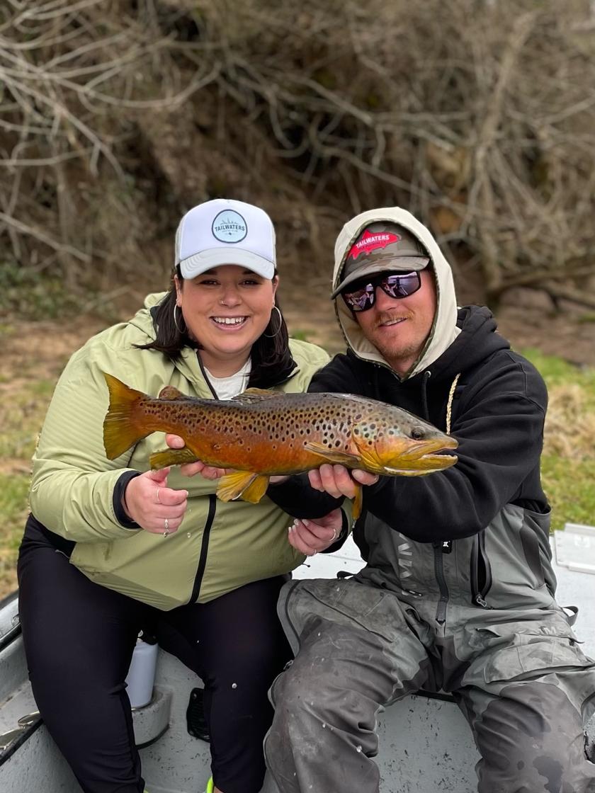 Rainbow Trout caught at White River Trout Club