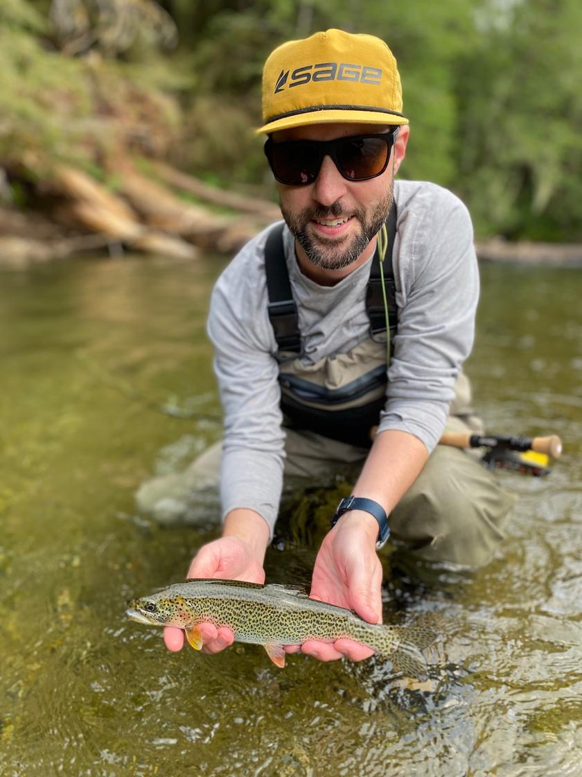 Cutthroat Trout caught near Chichagof Island, Juneau, Alaska