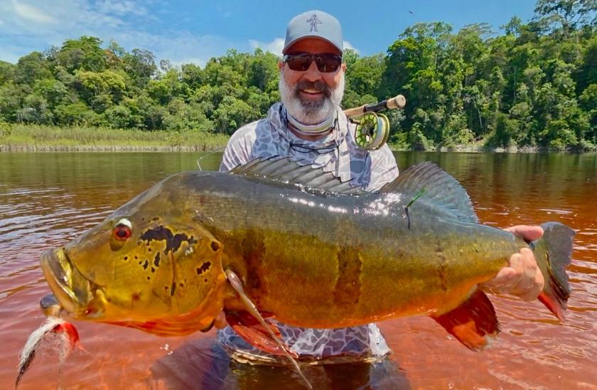 Peacock Bass caught at Rio Marie