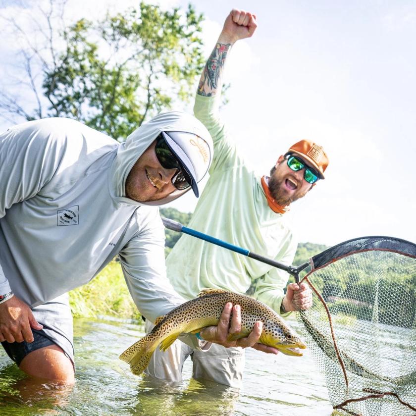 Brown Trout caught at White River Trout Club