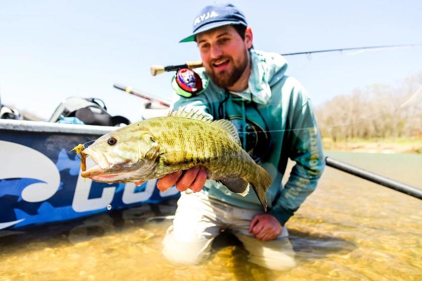 Smallmouth Bass caught near Illinois river