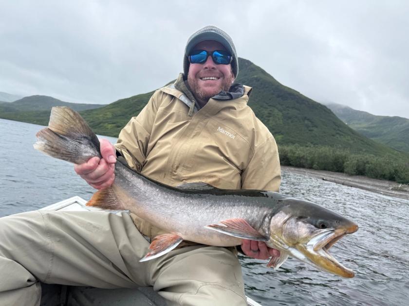 Arctic Char caught near Tickchick Narrows