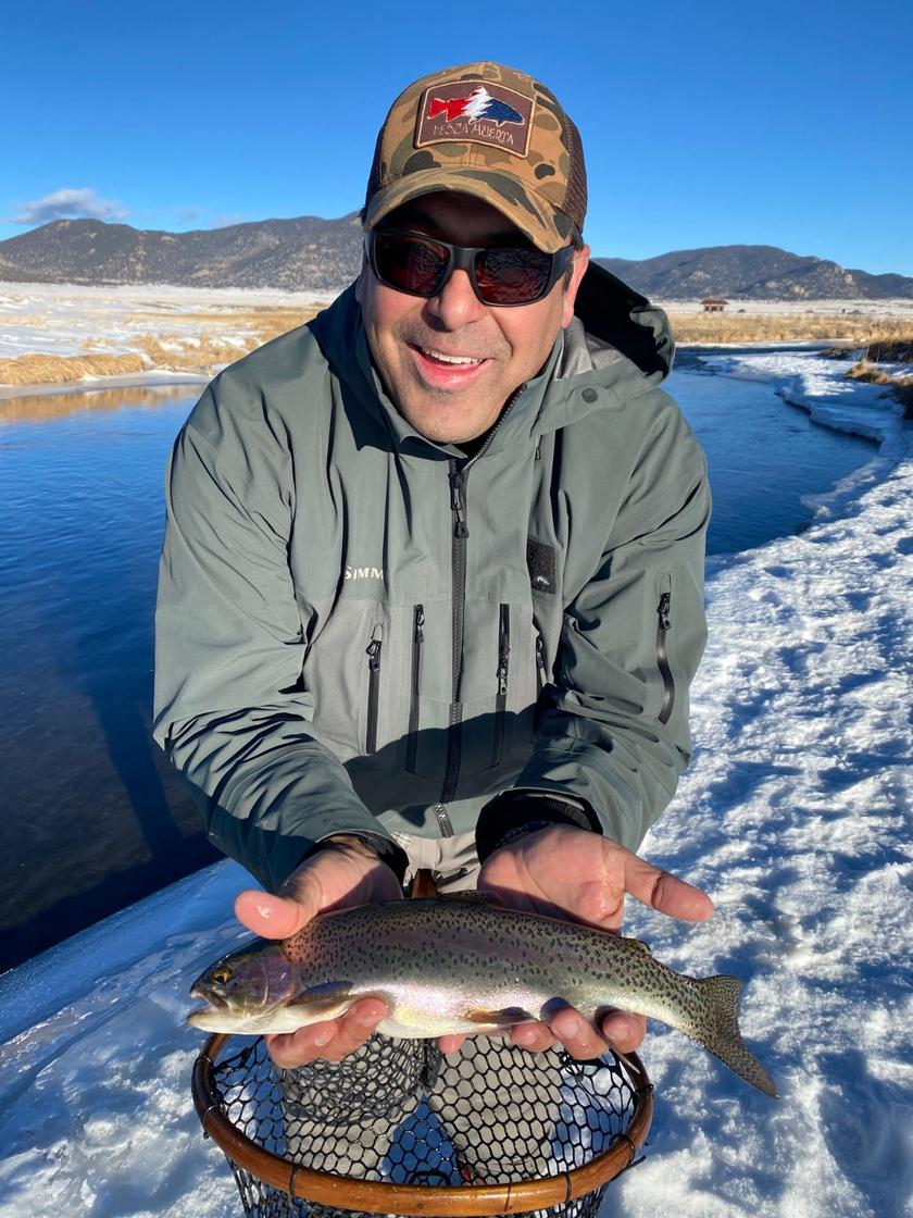 Rainbow Trout caught near South Park, Colorado