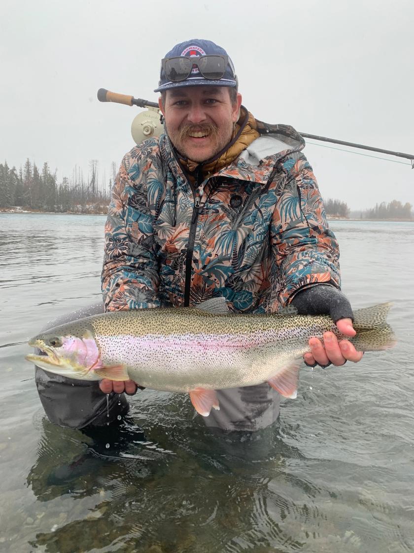 Rainbow Trout caught at Alaska Steelhead Company