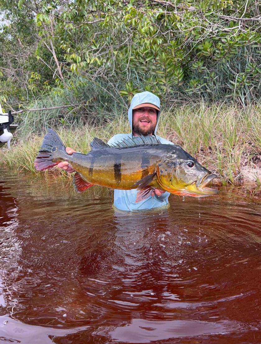 Peacock Bass caught at Rio Marie