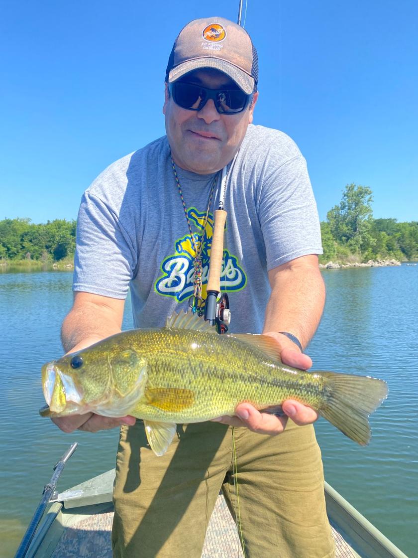 Largemouth Bass caught near Willis Point, Texas