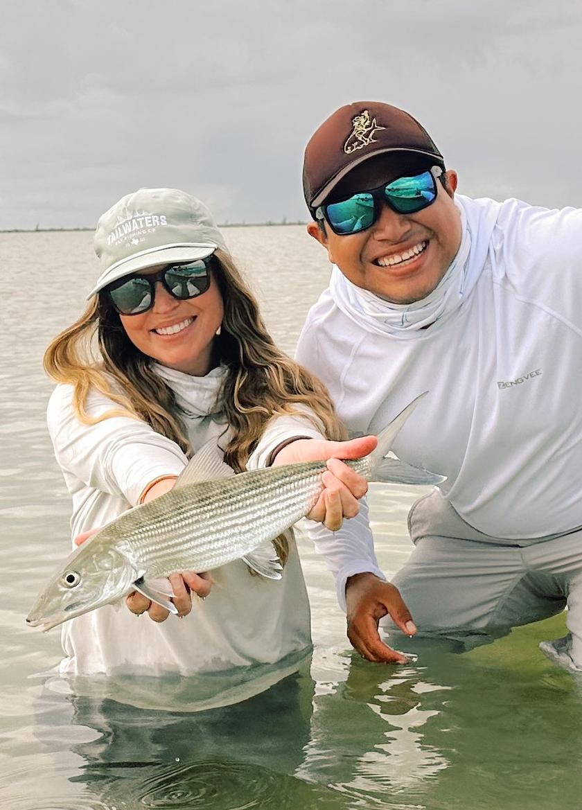 Bonefish caught at Palometa Club