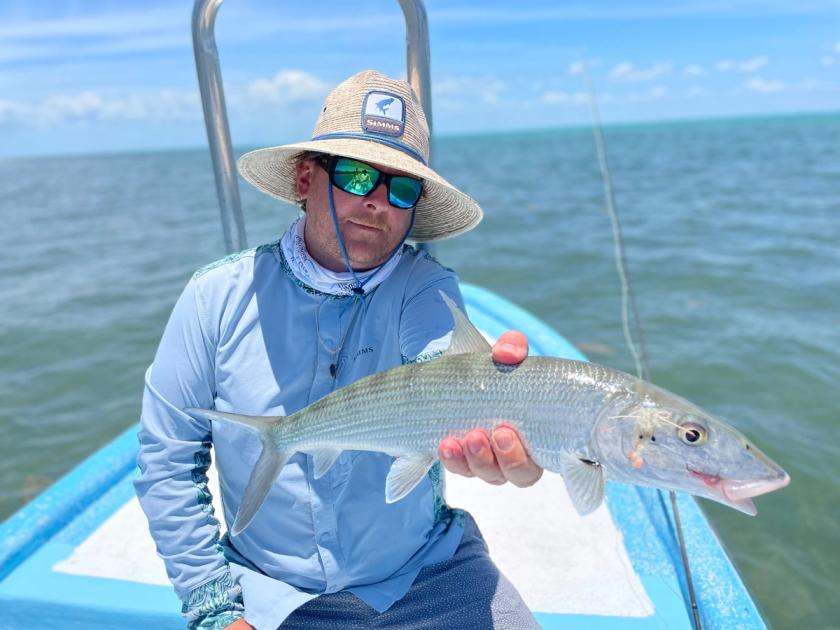 Bonefish caught at Palometa Club