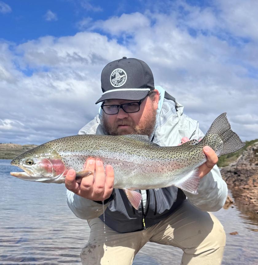 Rainbow Trout caught near Argentina