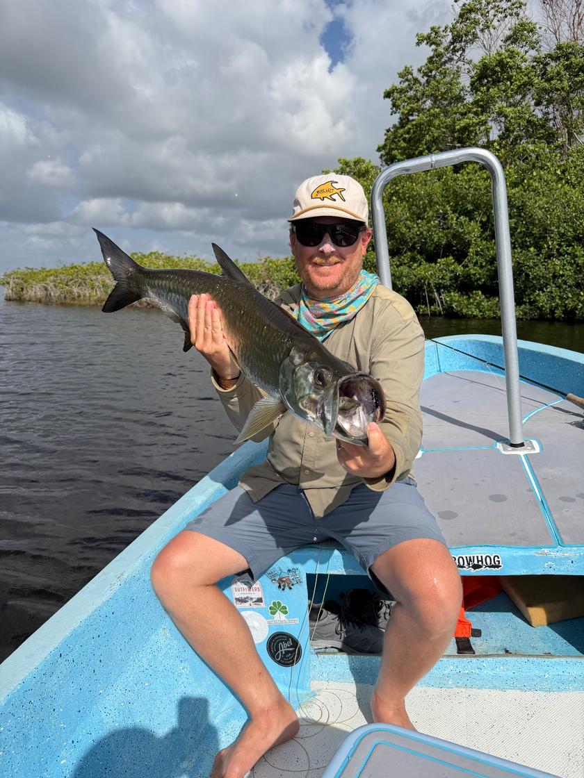 Tarpon caught at Palometa Club
