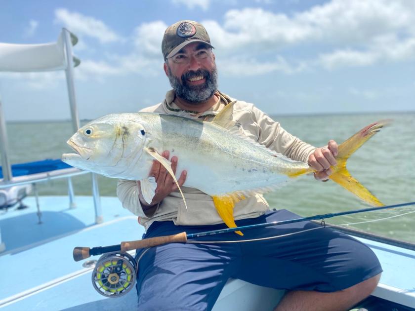 Jack Crevalle caught near Port O’Connor Tx