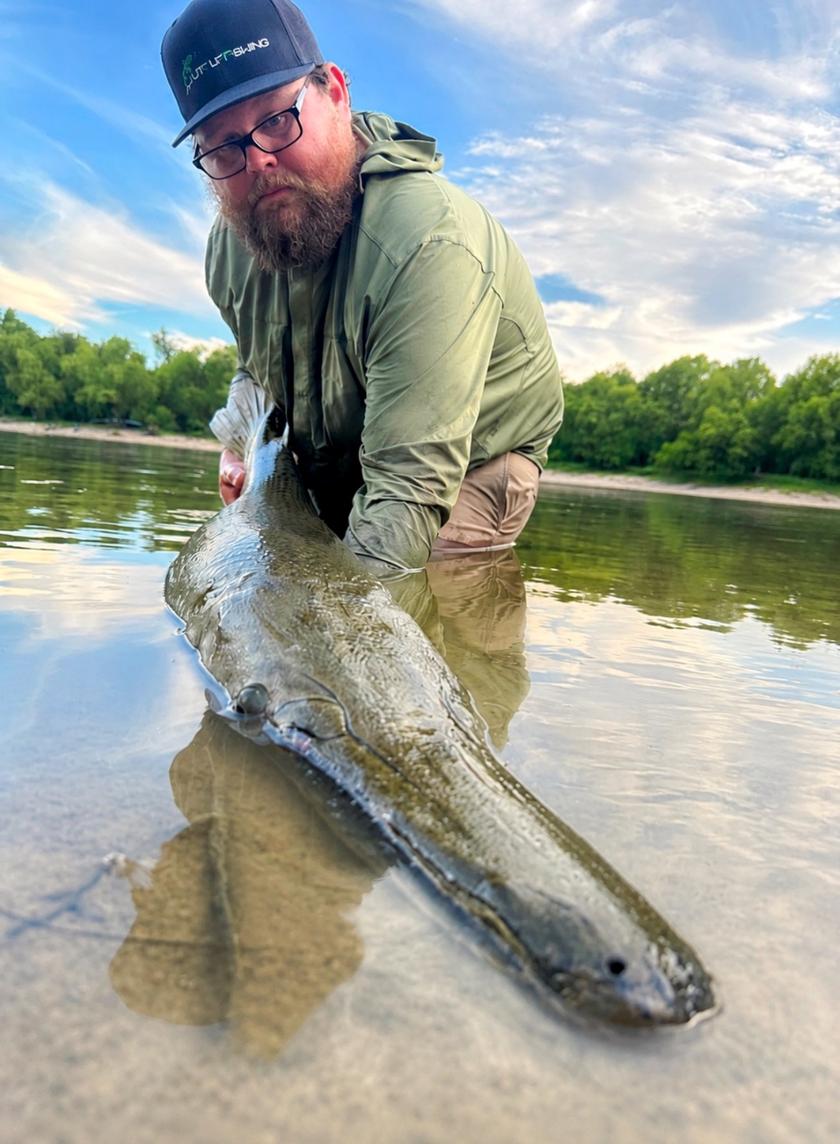 Alligator Gar caught near Texas