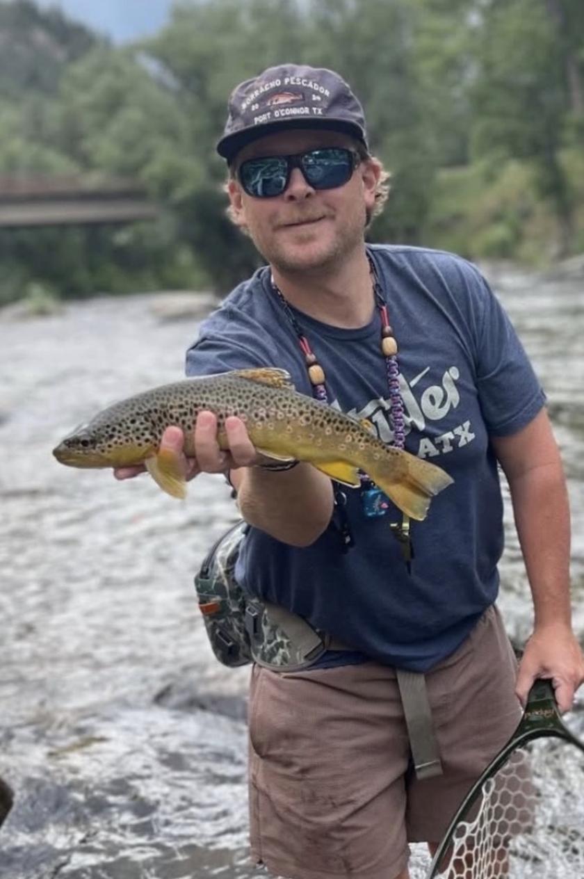 Brown Trout caught near Eagle River