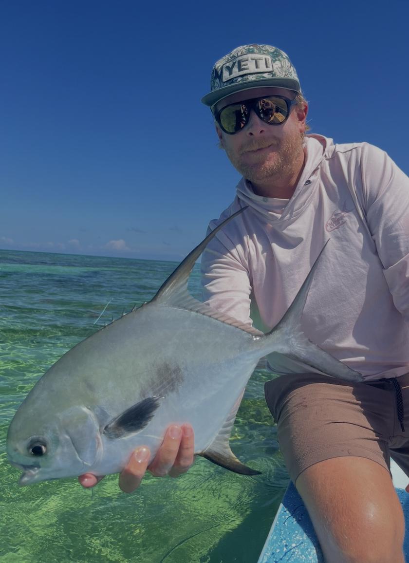Permit caught at Palometa Club