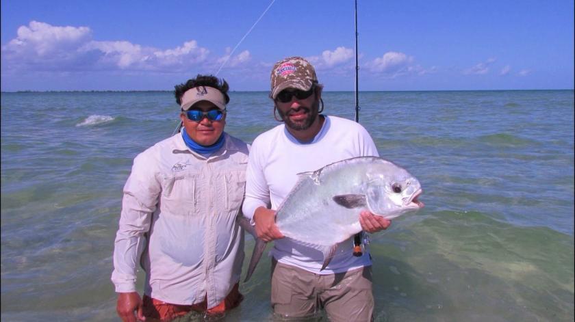 Permit caught at Palometa Club