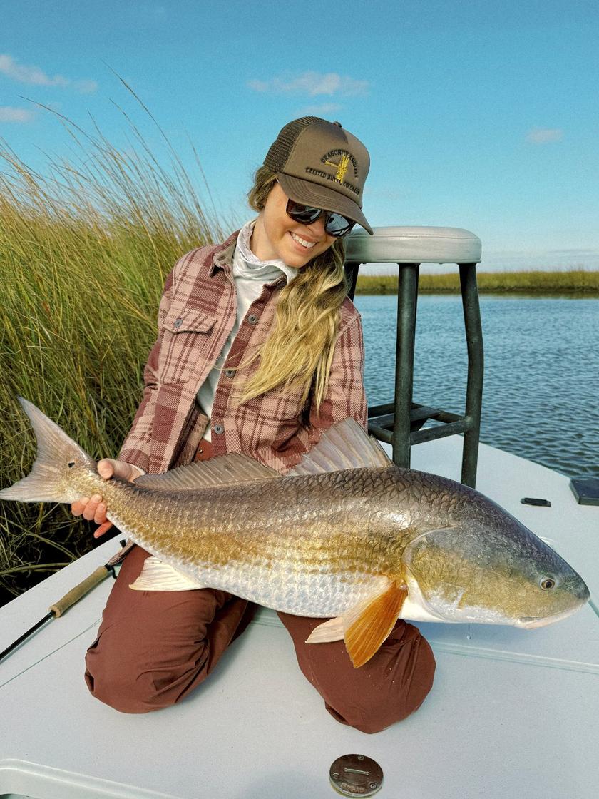Redfish caught near Louisiana