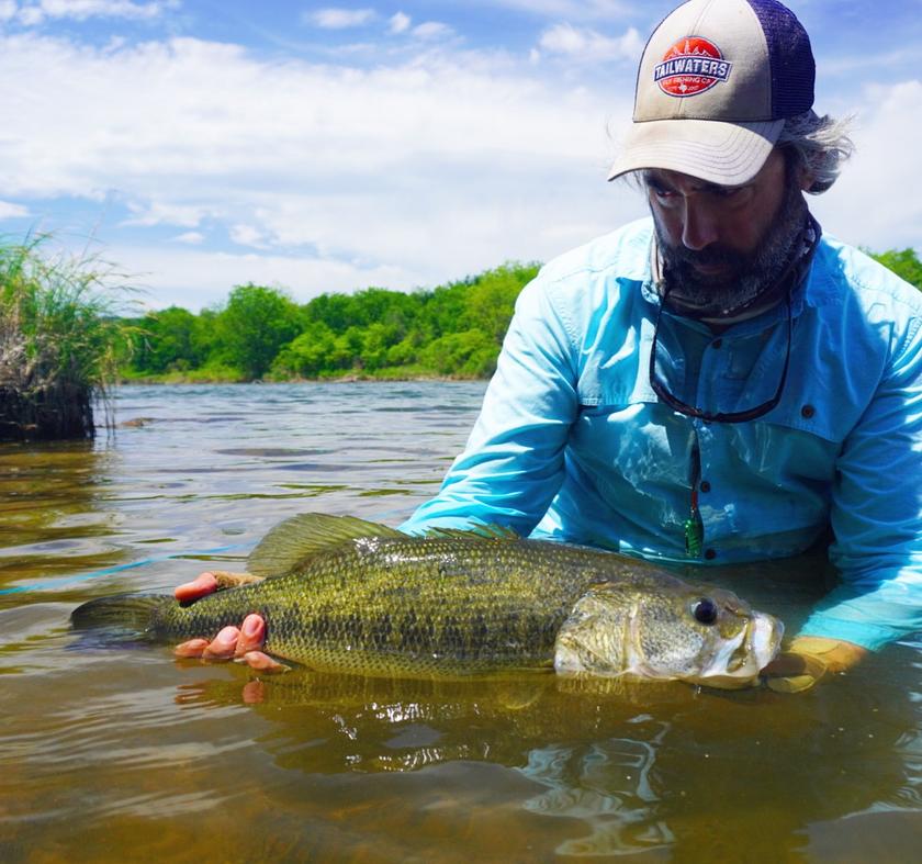 Largemouth Bass caught near Brazos River, TX