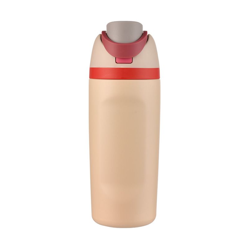 Orange stainless steel water bottle – bulk order