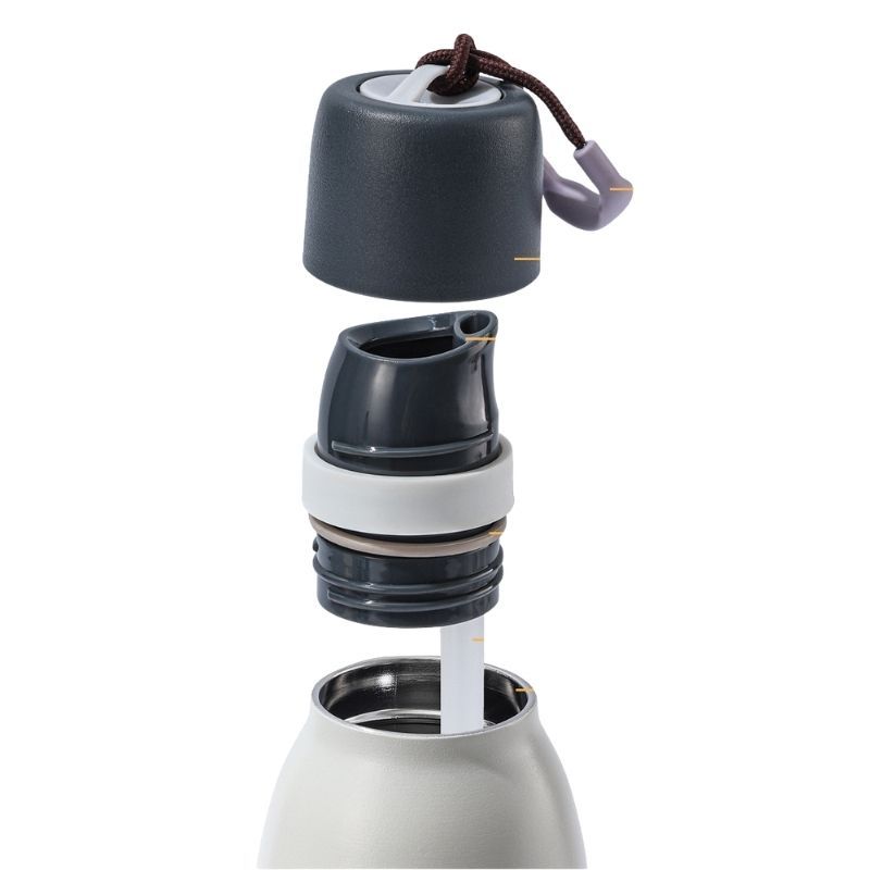 Twist-Off Lid Detail – Straw & Direct Drinking Openings
