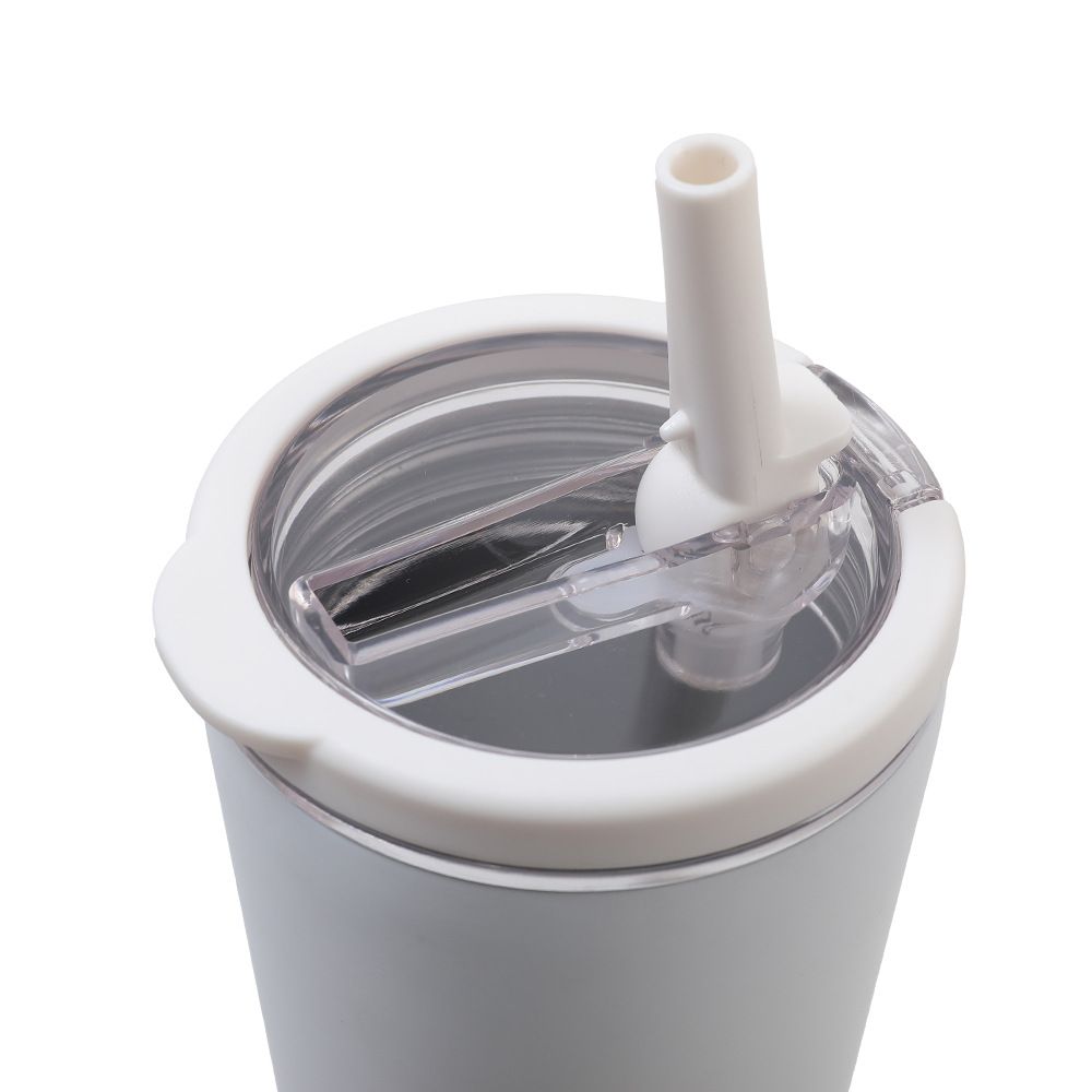 foldable straw tumbler lid detail