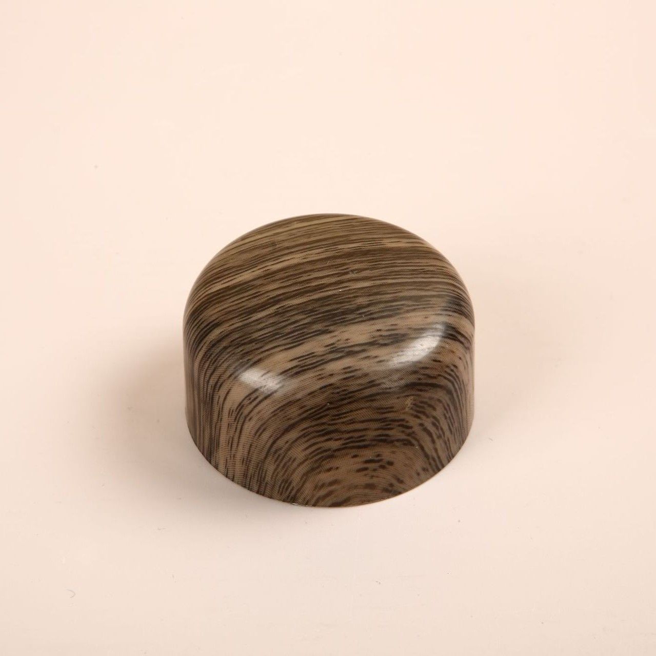 Wood grain wooden lid detail for stainless steel vacuum bottle, OEM replacement lid option