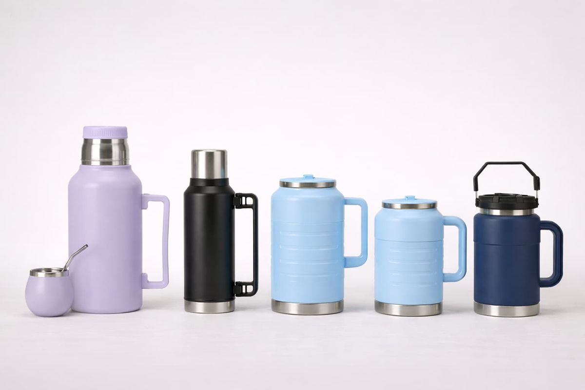 Stainless steel insulated water jugs for OEM and private label brands