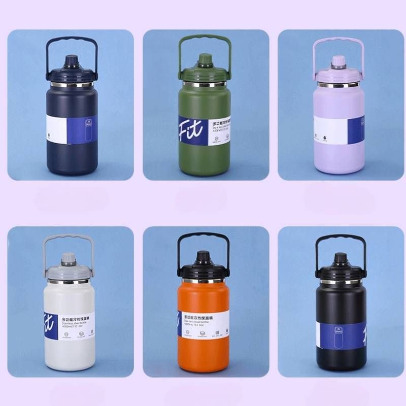 customizable multi-color stainless steel outdoor water jugs