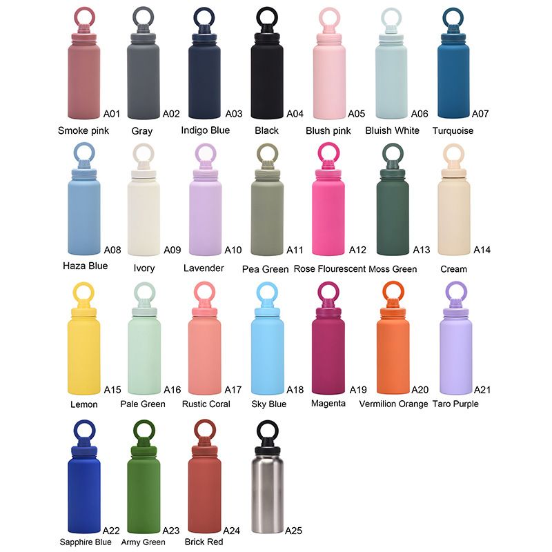 magnetic phone holder Stainless steel water bottles in multiple colors