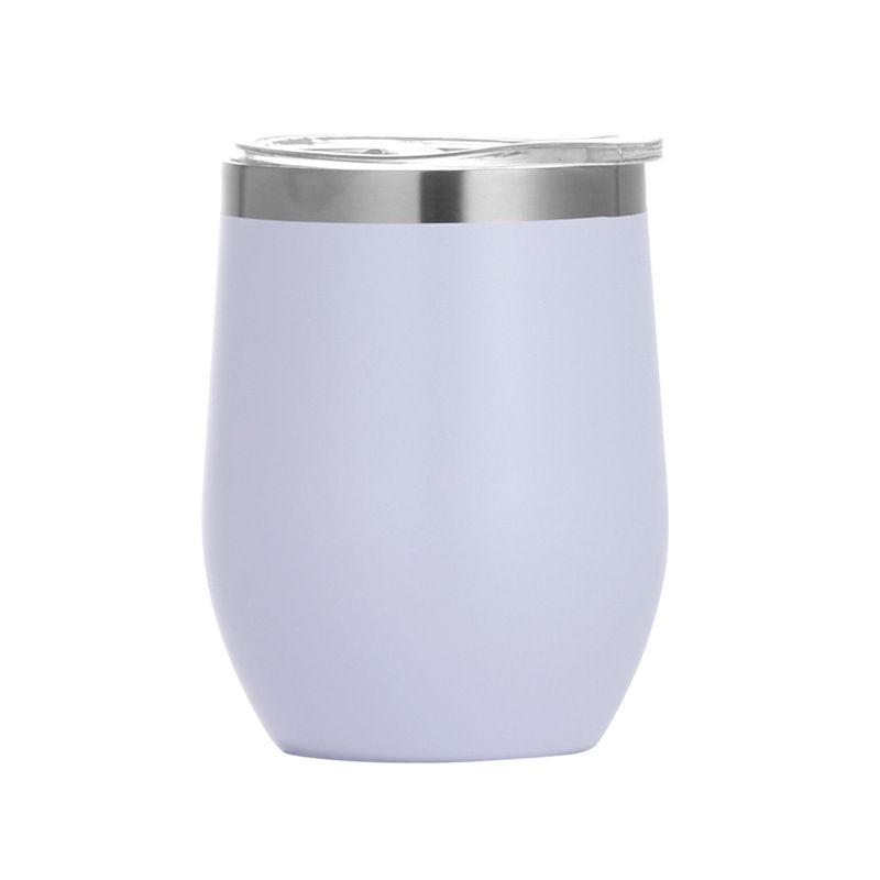 Egg-shaped mug handle detail close-up