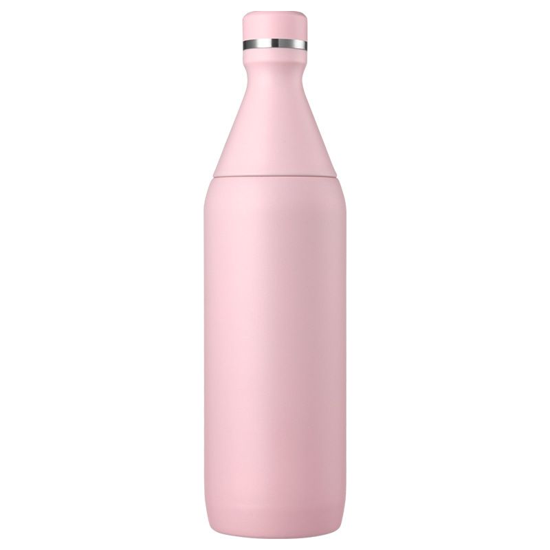 20oz Bowling Pin Insulated Stainless Steel pink Bottle