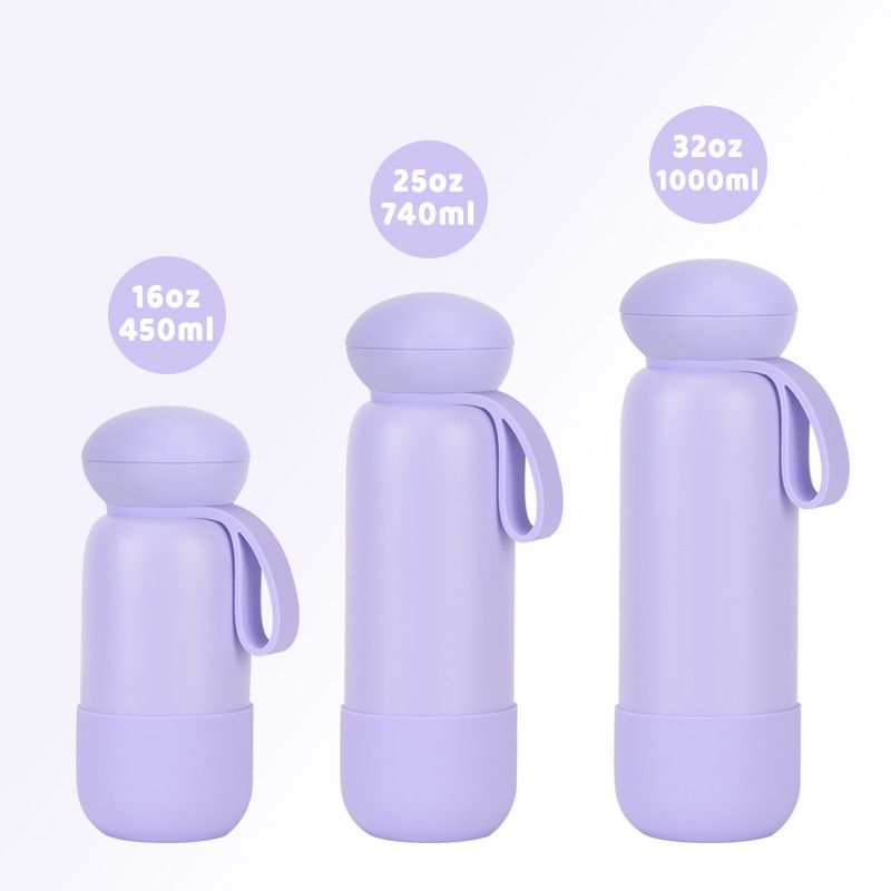 dome lid bottle size comparison 16oz 25oz 32oz