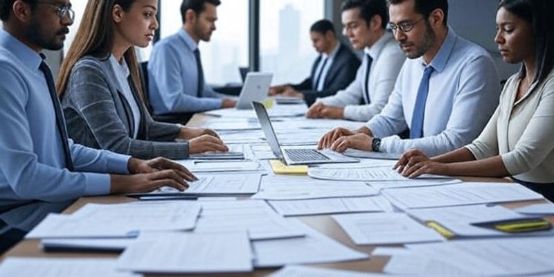 Recruiter deciding on virtual assistant support from Shalini Virtuals
