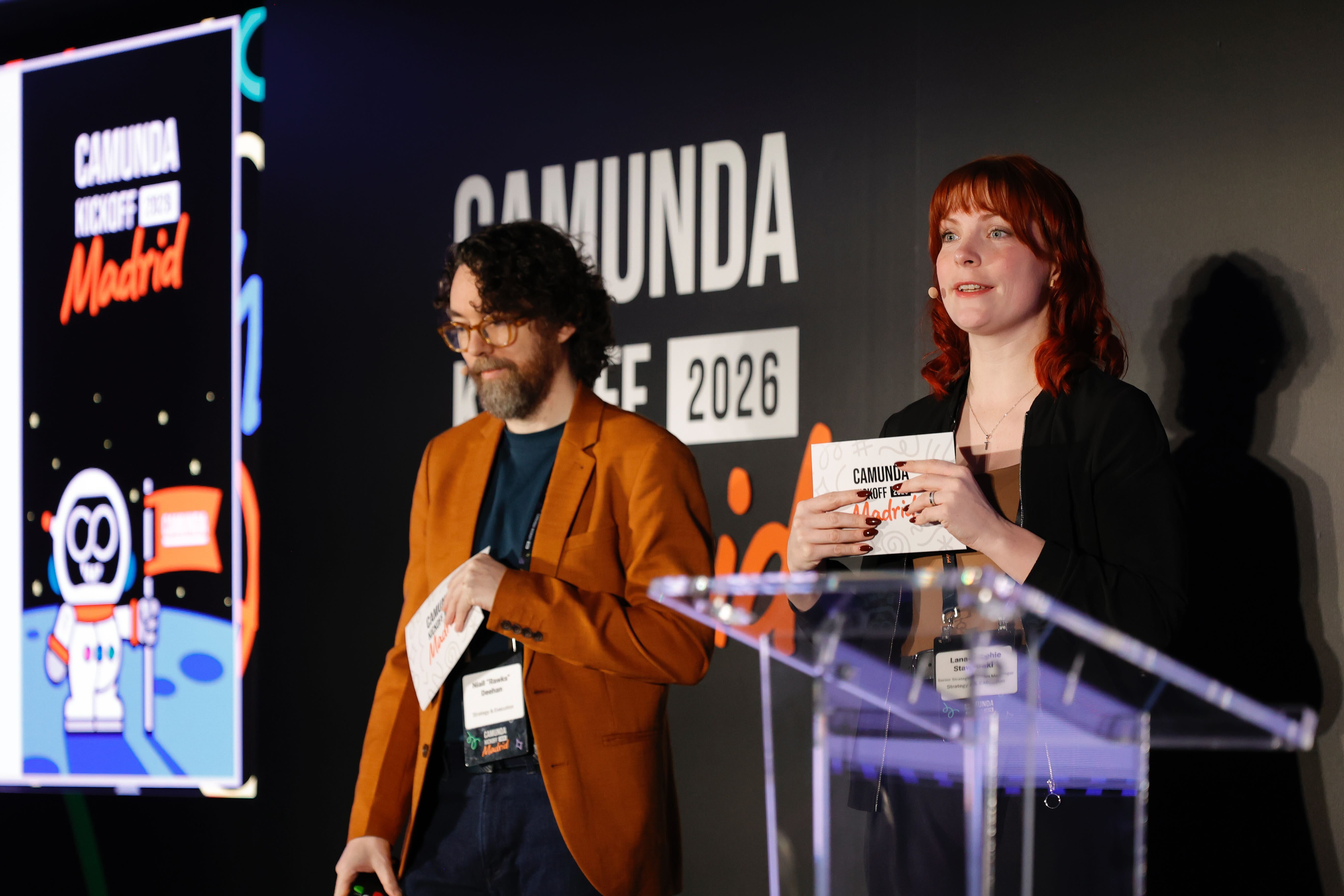 camundis speaking at camunda kickoff