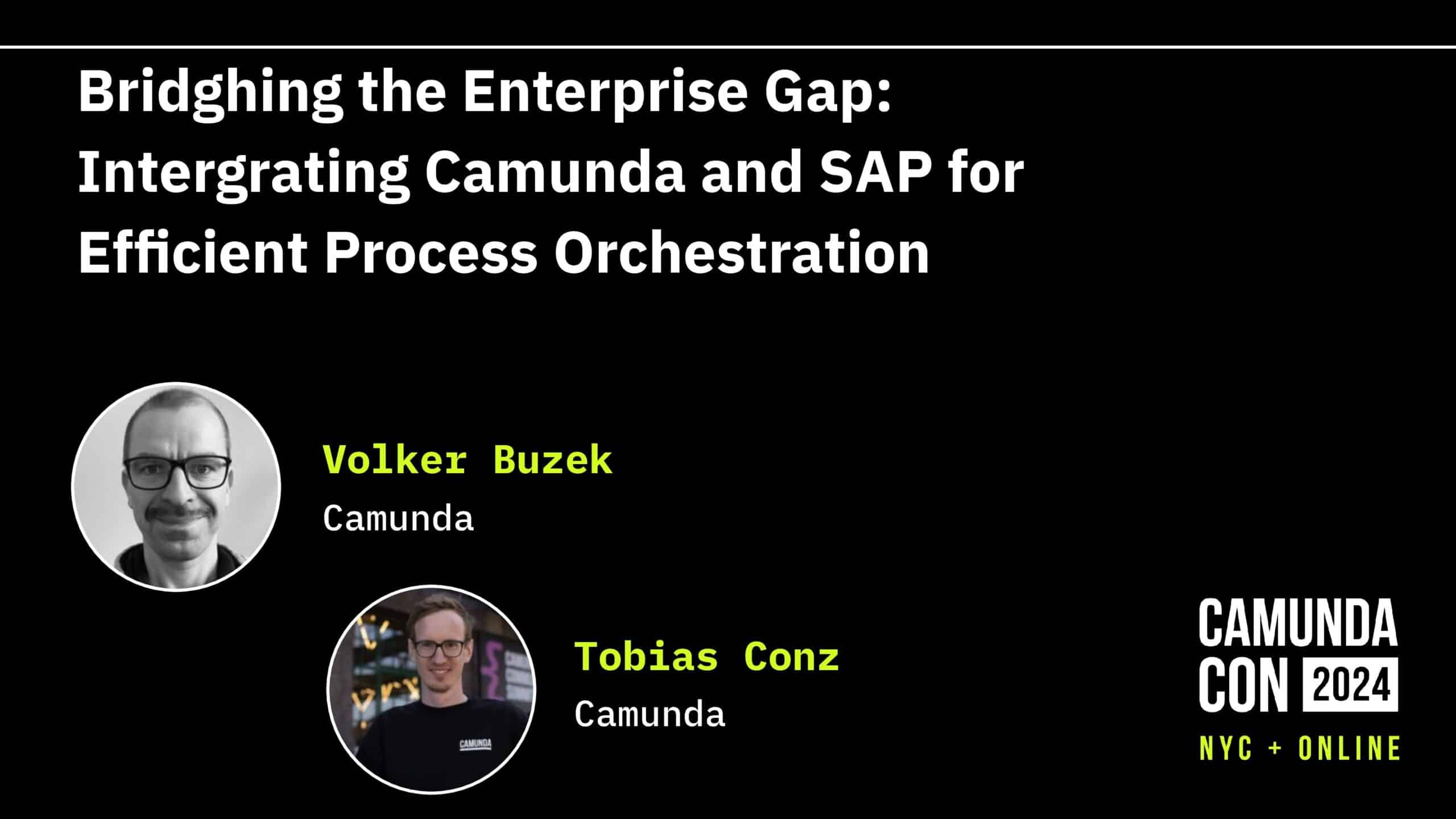 Bridging the Enterprise Gap: Integrating Camunda and SAP for Efficient Process Orchestration
