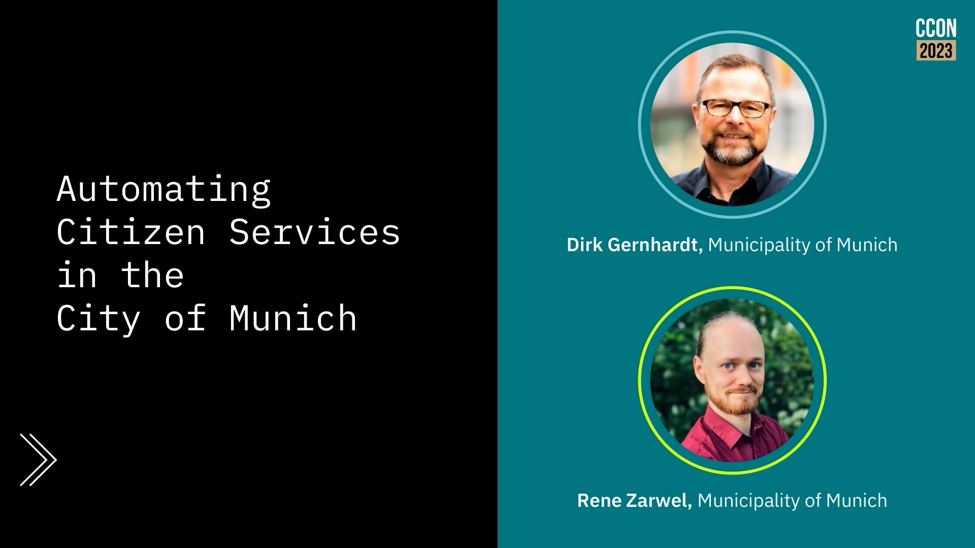 Automating Citizen Services in the City of Munich