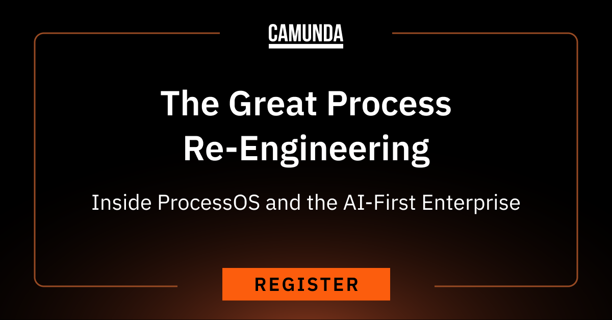 The Great Process Re-Engineering: Inside ProcessOS and the AI-First Enterprise (APAC Session)