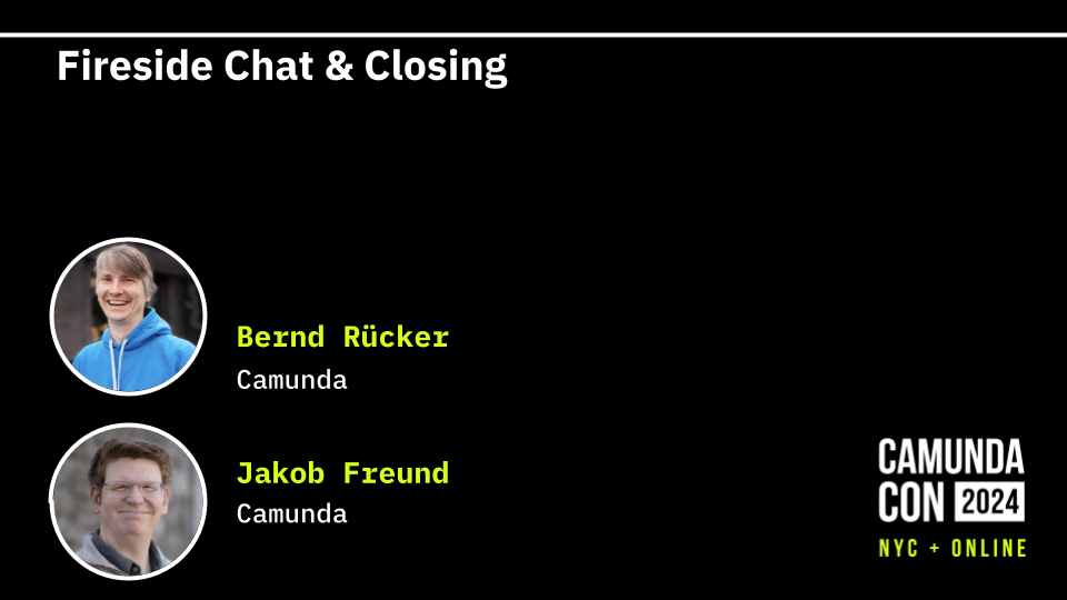 Fireside Chat & Closing