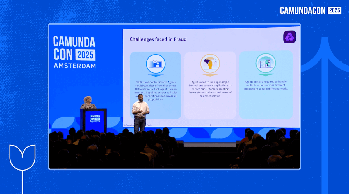 Discover how NatWest leverages Camunda to revolutionize fraud detection and operationalize AI at scale for critical banking applications.